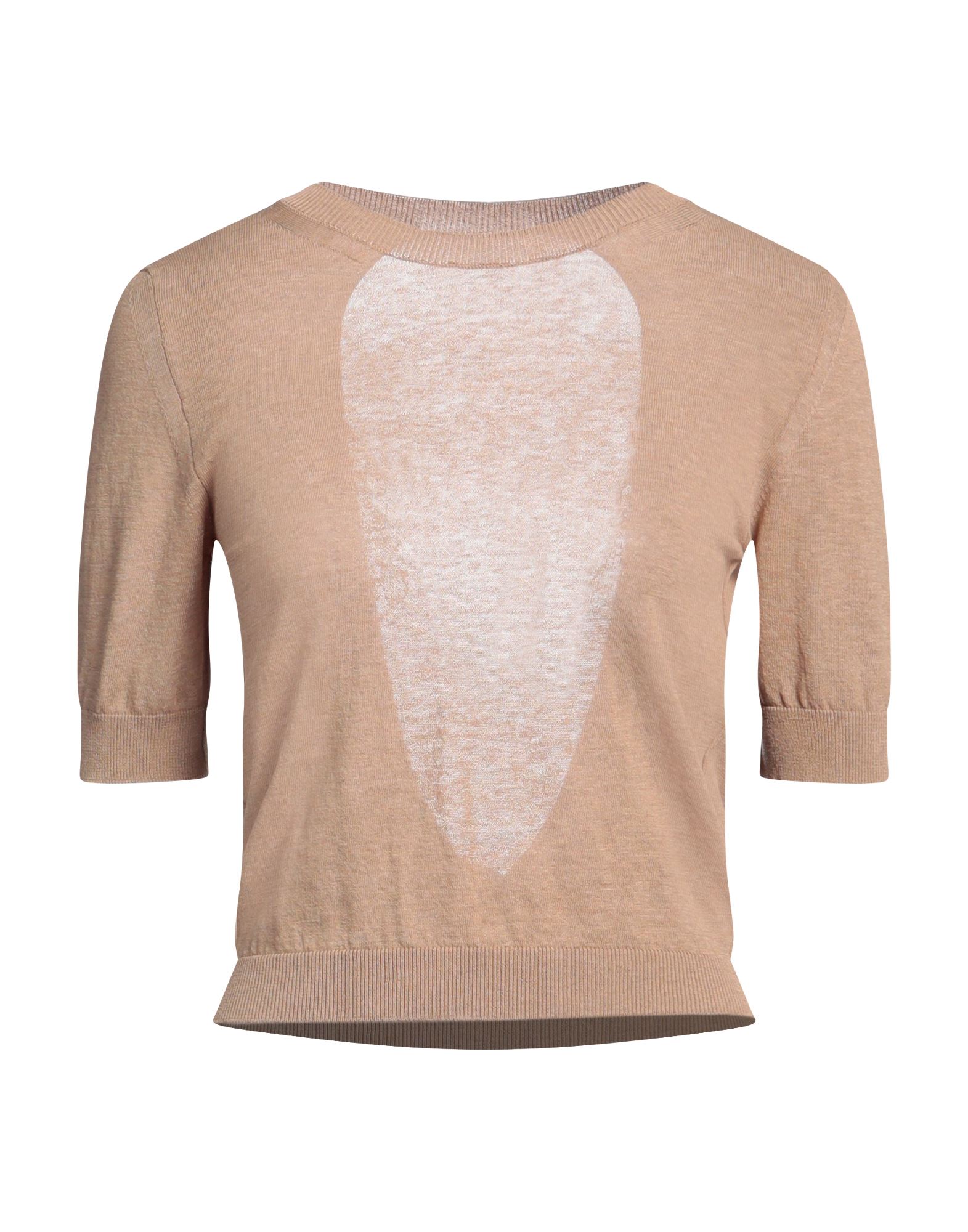 SEMICOUTURE Pullover Damen Kamel von SEMICOUTURE