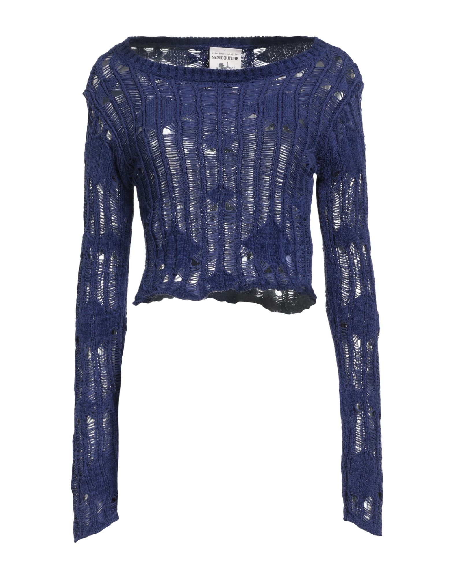 SEMICOUTURE Pullover Damen Königsblau von SEMICOUTURE