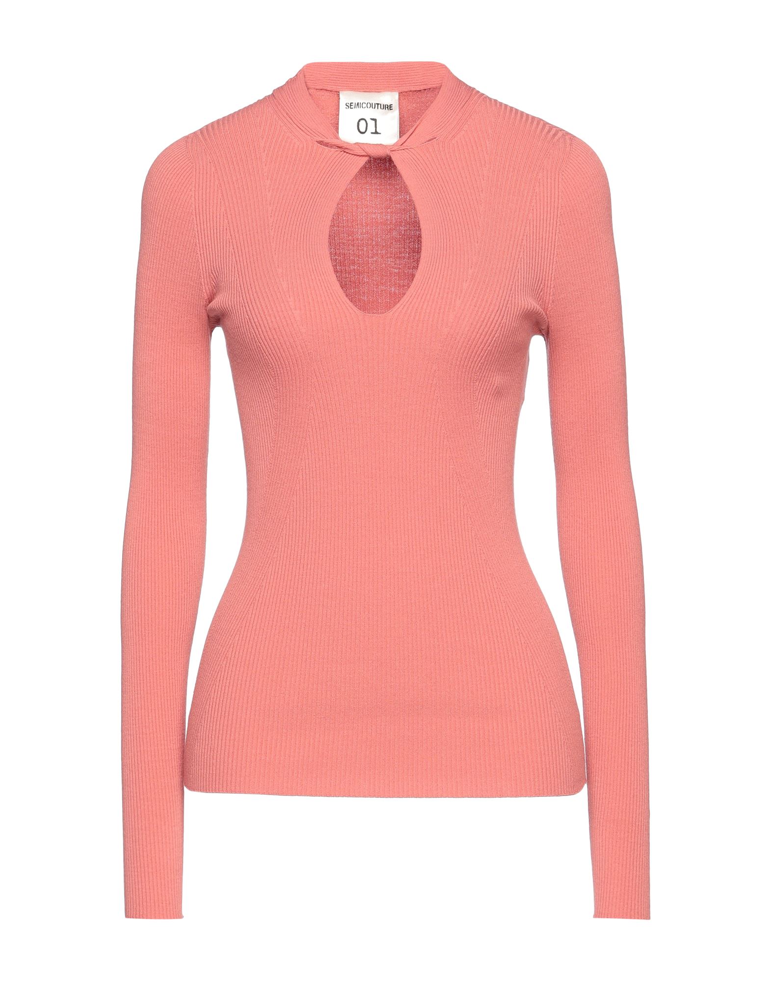 SEMICOUTURE Pullover Damen Lachs von SEMICOUTURE