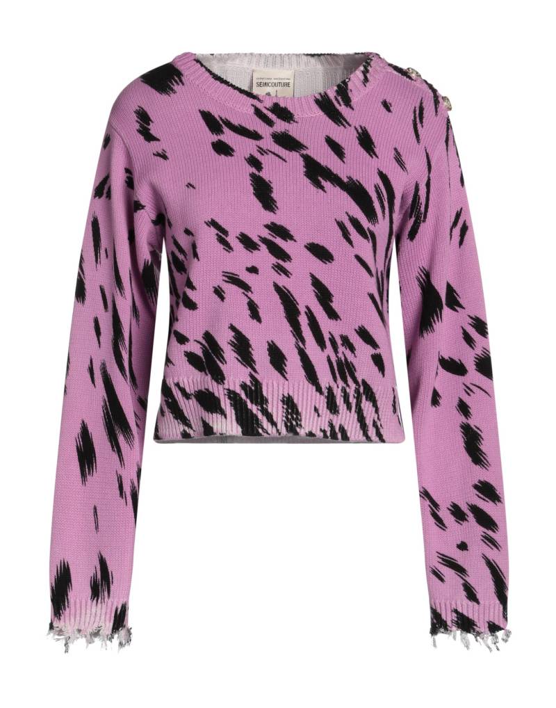 SEMICOUTURE Pullover Damen Malve von SEMICOUTURE
