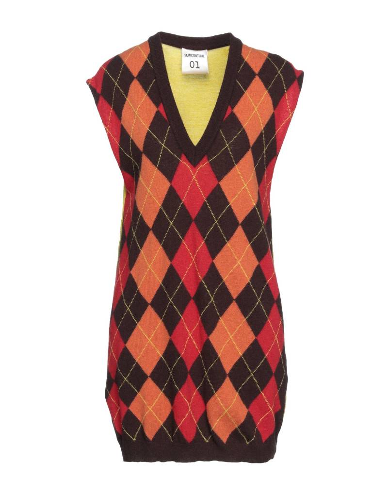 SEMICOUTURE Pullover Damen Orange von SEMICOUTURE