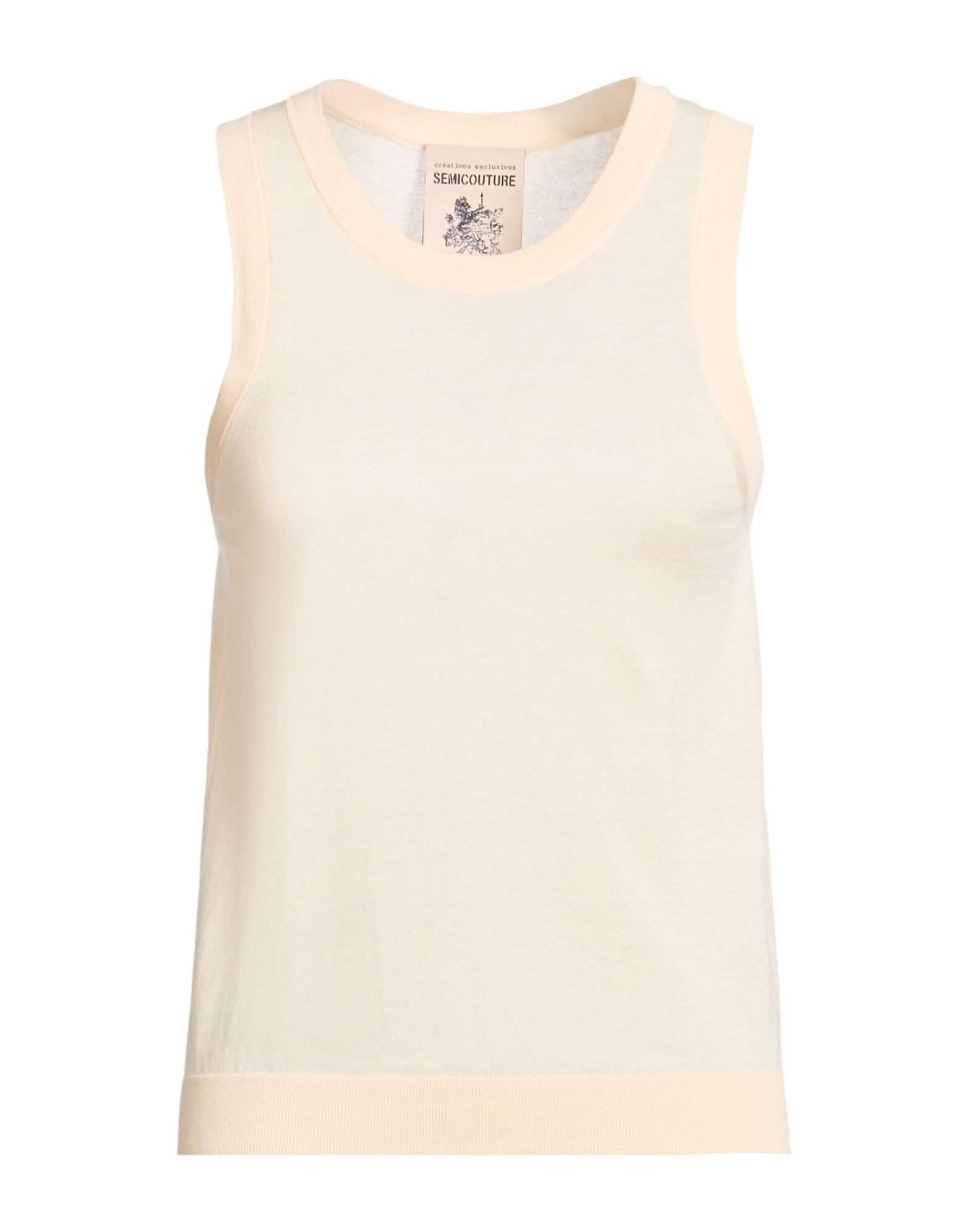 SEMICOUTURE Pullover Damen Pfirsich von SEMICOUTURE