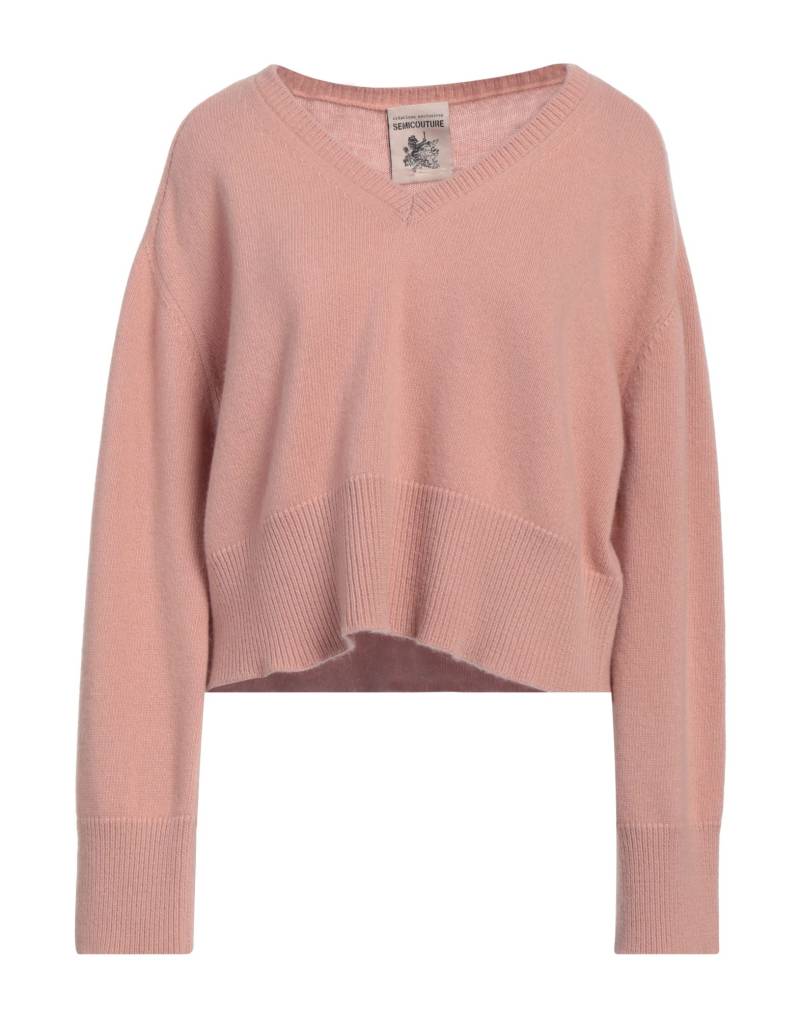 SEMICOUTURE Pullover Damen Rosa von SEMICOUTURE