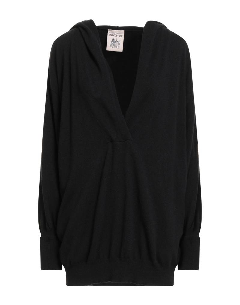 SEMICOUTURE Pullover Damen Schwarz von SEMICOUTURE