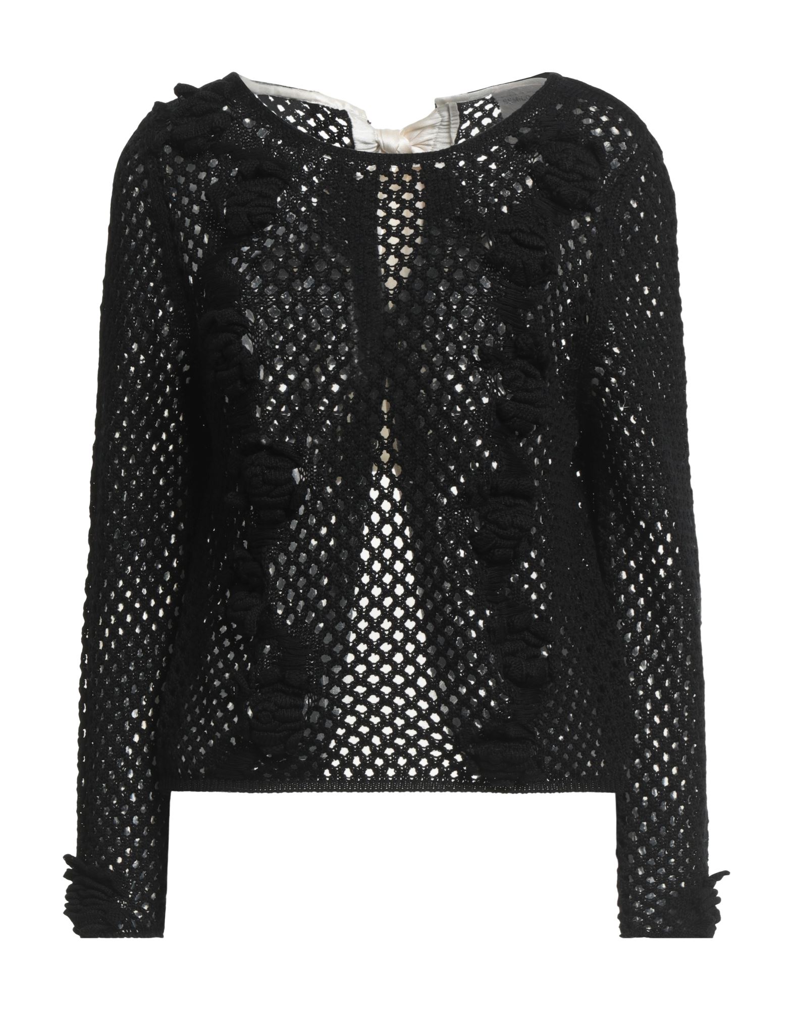 SEMICOUTURE Pullover Damen Schwarz SEMICOUTURE Pullover Damen Schwarz von SEMICOUTURE