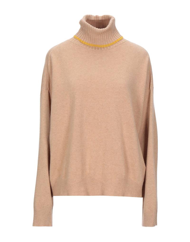 SEMICOUTURE Rollkragenpullover Damen Kamel von SEMICOUTURE