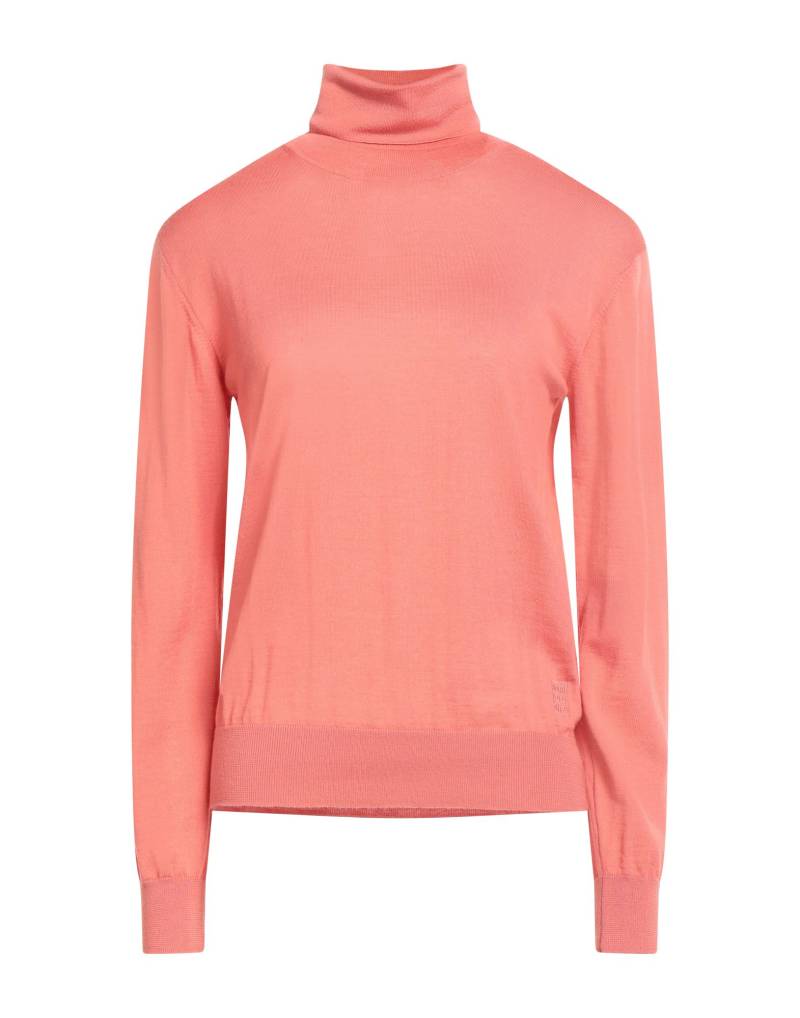 SEMICOUTURE Rollkragenpullover Damen Lachs von SEMICOUTURE