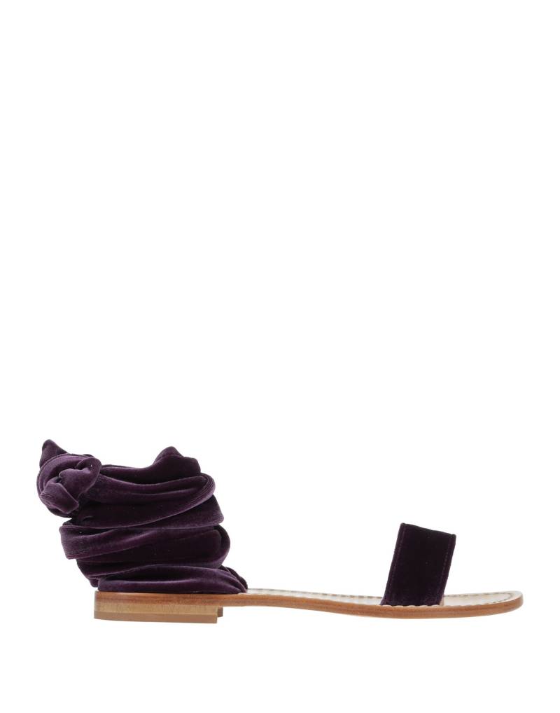 SEMICOUTURE Sandale Damen Dunkelviolett von SEMICOUTURE