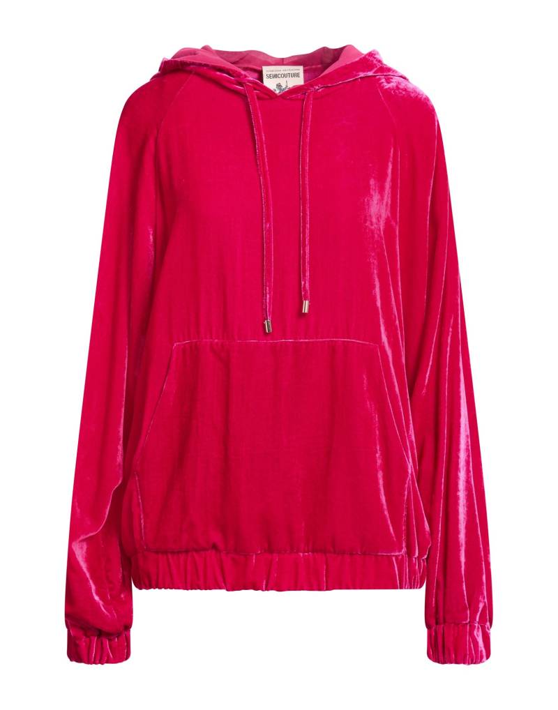 SEMICOUTURE Sweatshirt Damen Fuchsia von SEMICOUTURE