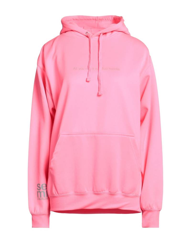 SEMICOUTURE Sweatshirt Damen Fuchsia von SEMICOUTURE