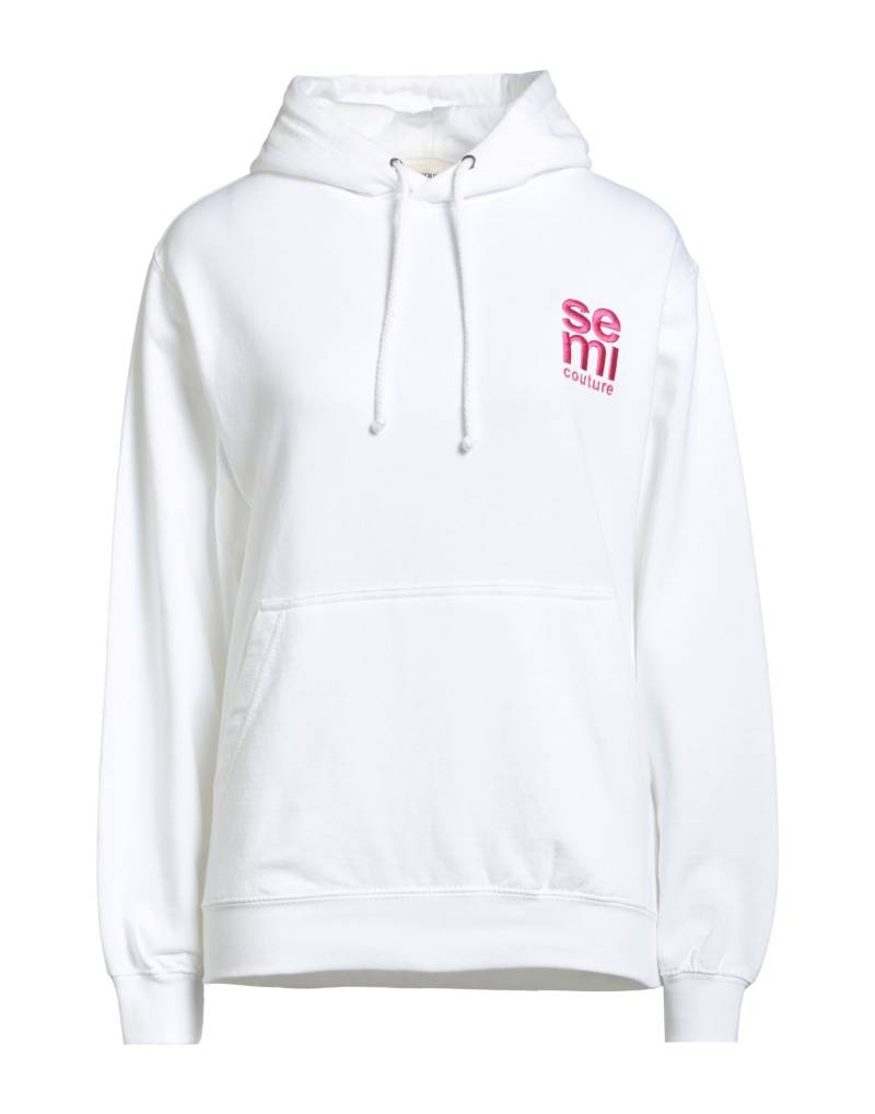 SEMICOUTURE Sweatshirt Damen Weiß von SEMICOUTURE