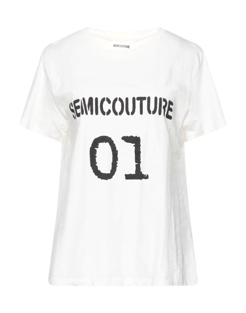 SEMICOUTURE T-shirts Damen Elfenbein von SEMICOUTURE