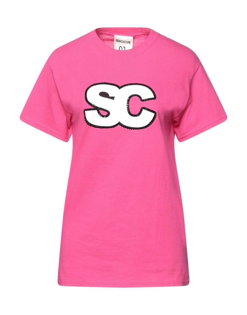 SEMICOUTURE T-shirts Damen Fuchsia von SEMICOUTURE