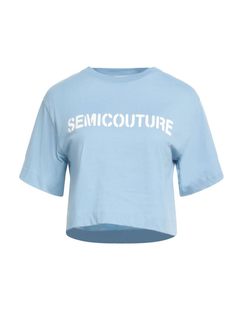 SEMICOUTURE T-shirts Damen Hellblau von SEMICOUTURE