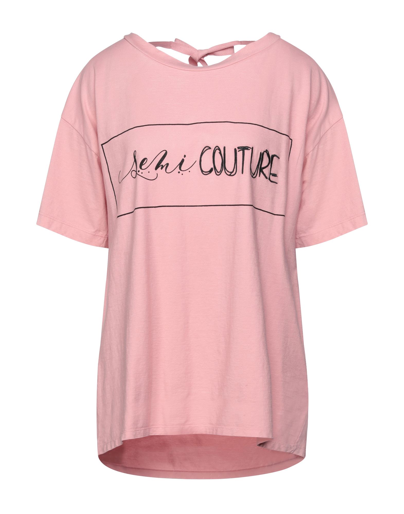 SEMICOUTURE T-shirts Damen Rosa von SEMICOUTURE