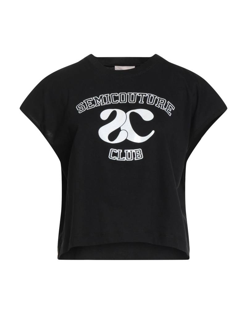 SEMICOUTURE T-shirts Damen Schwarz von SEMICOUTURE