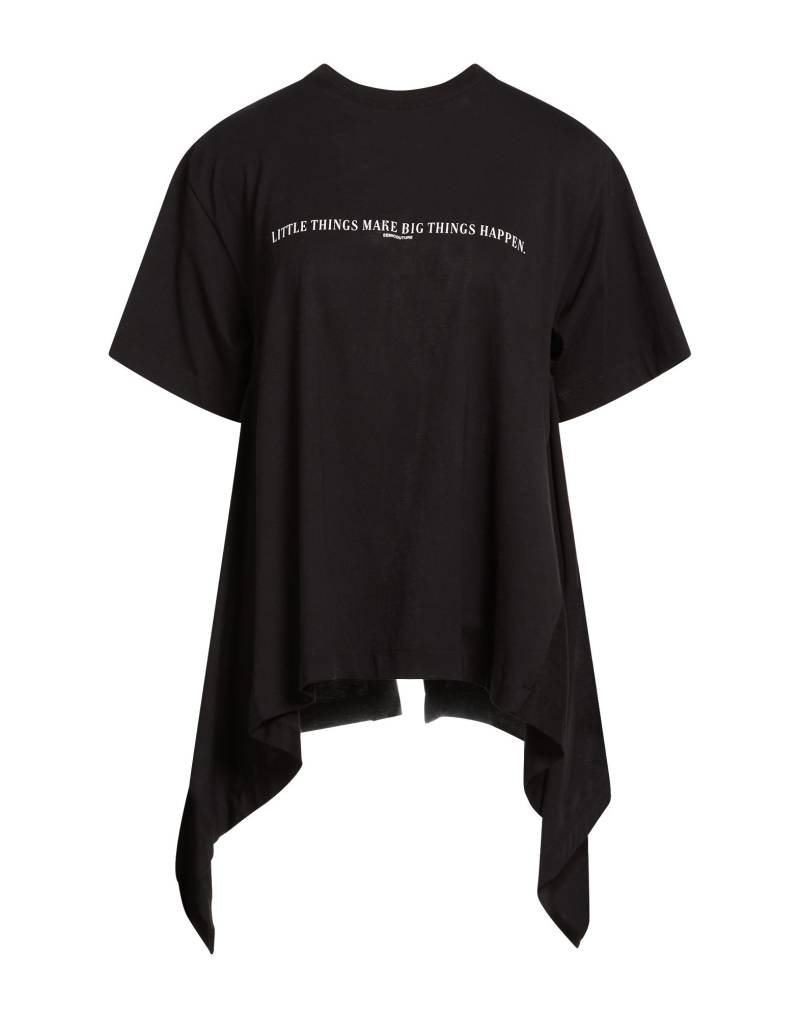 SEMICOUTURE T-shirts Damen Schwarz SEMICOUTURE T-shirts Damen Schwarz von SEMICOUTURE