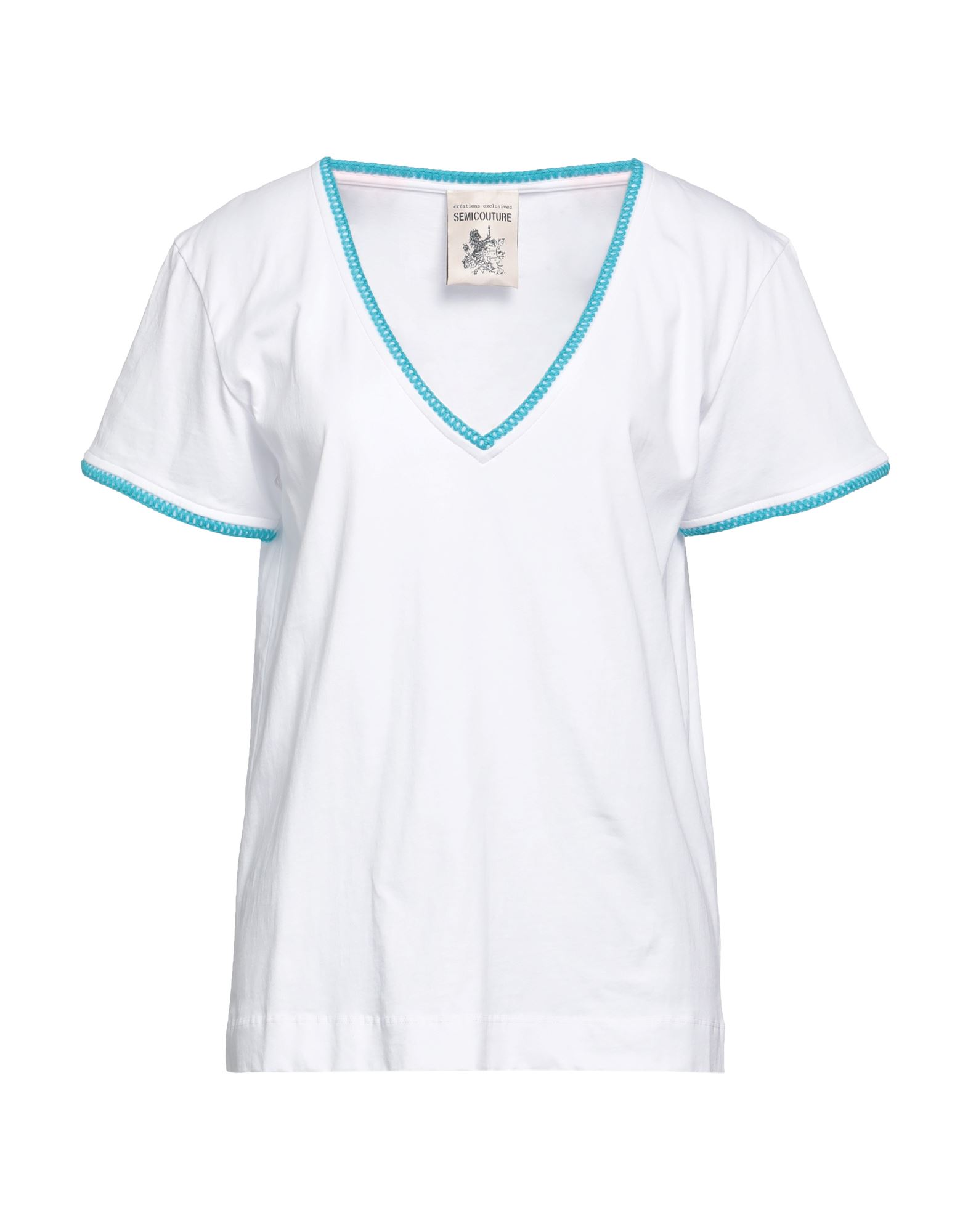 SEMICOUTURE T-shirts Damen Weiß von SEMICOUTURE