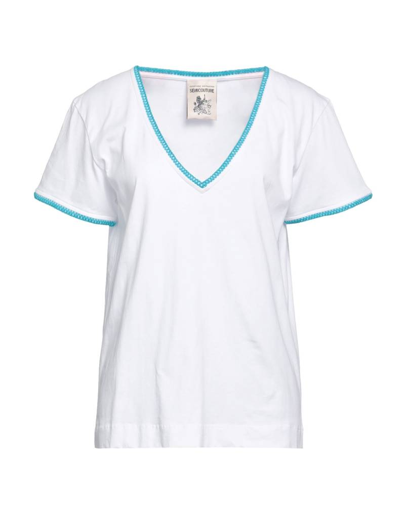 SEMICOUTURE T-shirts Damen Himmelblau von SEMICOUTURE