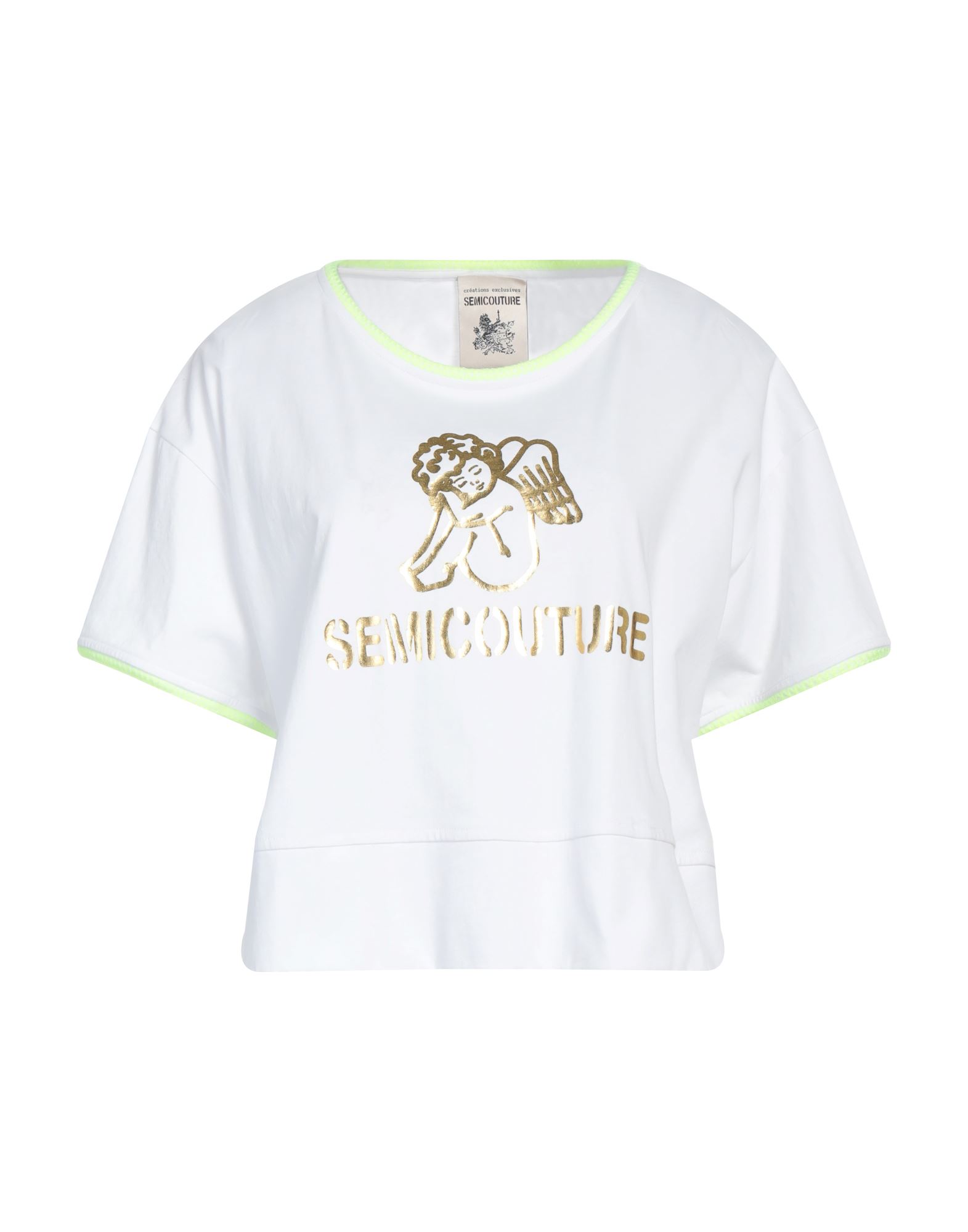 SEMICOUTURE T-shirts Damen Weiß von SEMICOUTURE