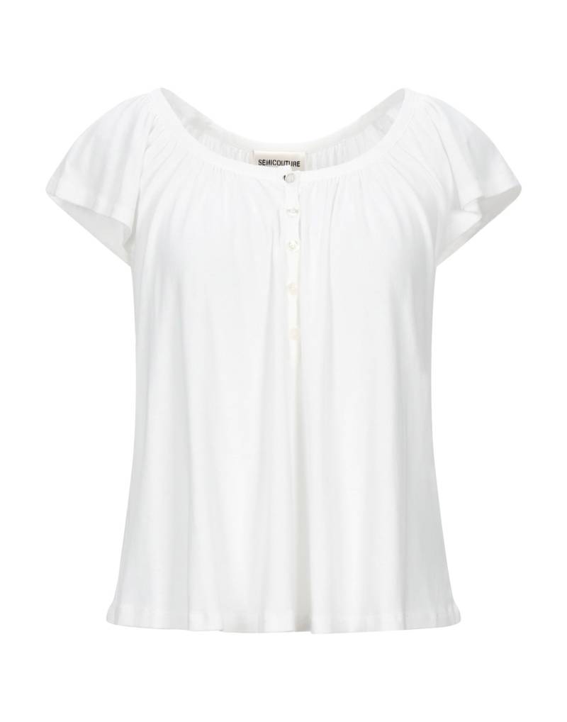 SEMICOUTURE T-shirts Damen Weiß von SEMICOUTURE