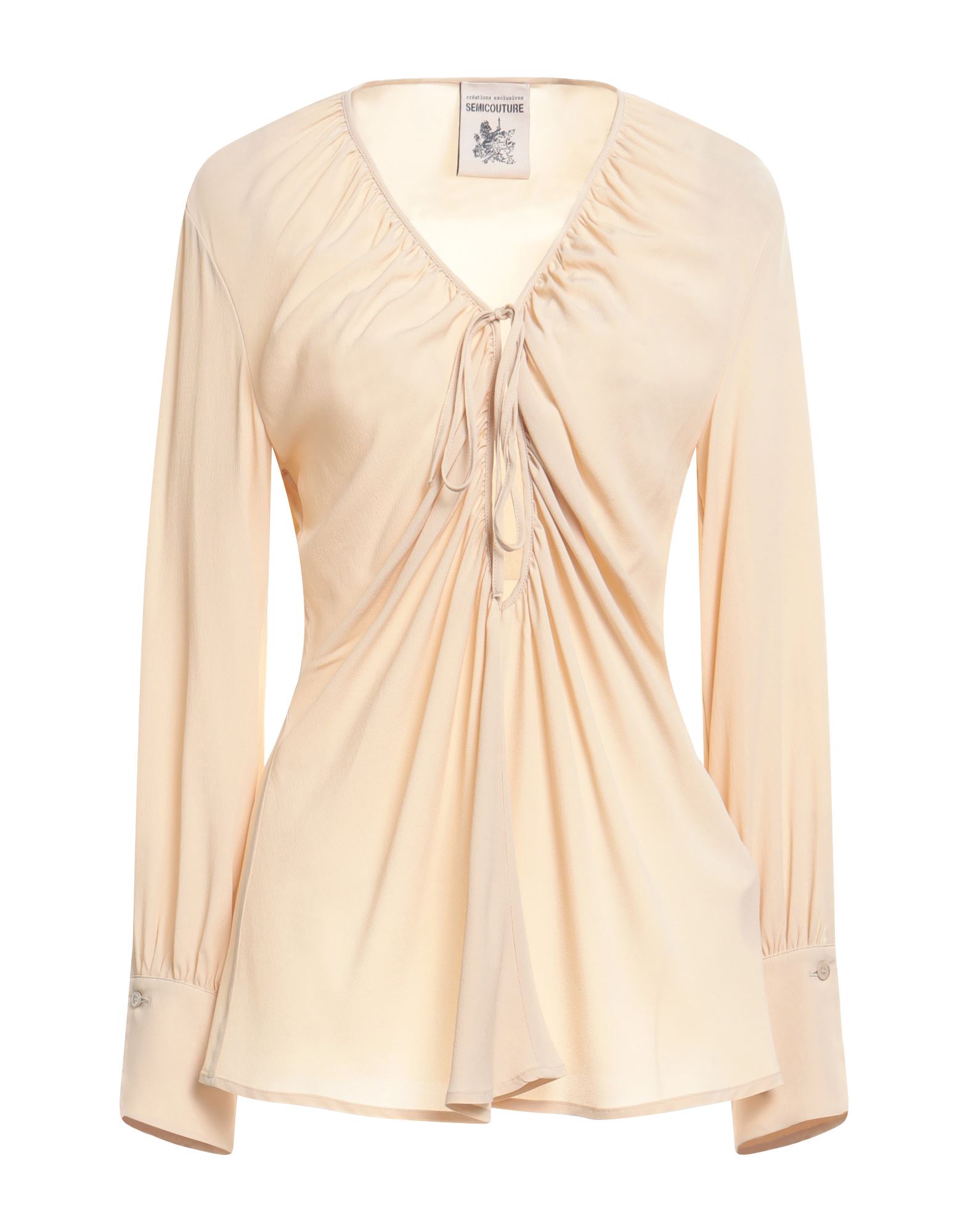 SEMICOUTURE Top Damen Beige von SEMICOUTURE