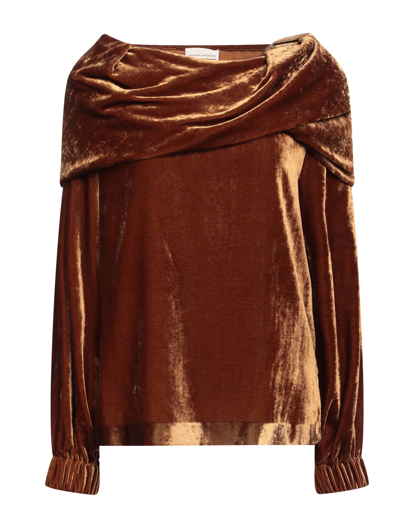 SEMICOUTURE Top Damen Braun von SEMICOUTURE