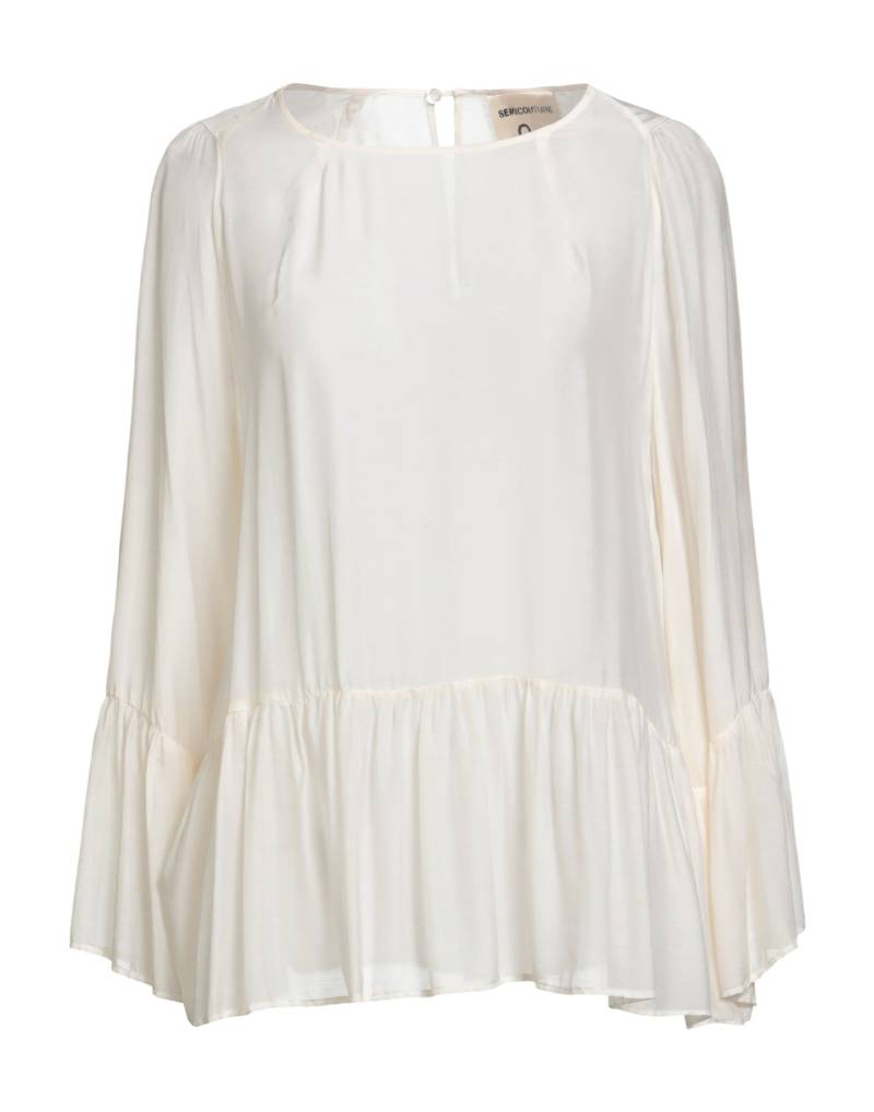 SEMICOUTURE Top Damen Elfenbein von SEMICOUTURE