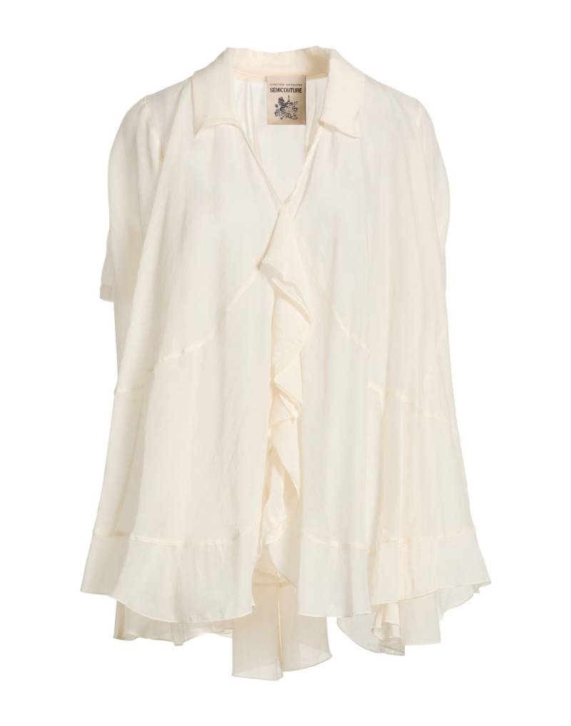 SEMICOUTURE Top Damen Elfenbein von SEMICOUTURE