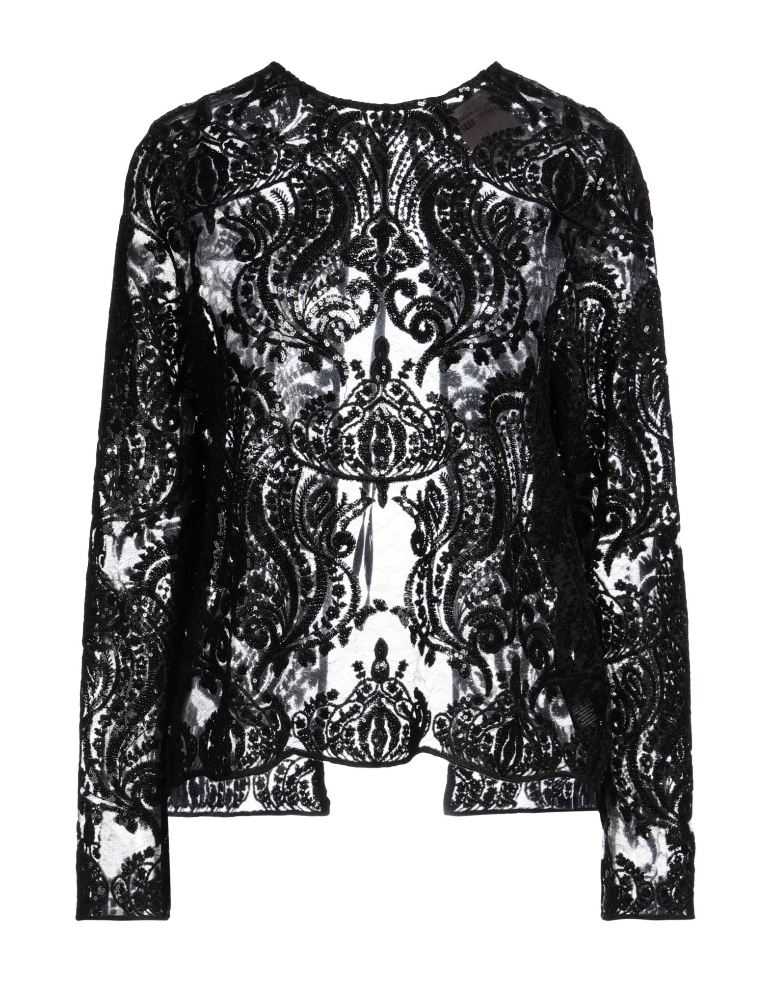 SEMICOUTURE Top Damen Schwarz von SEMICOUTURE