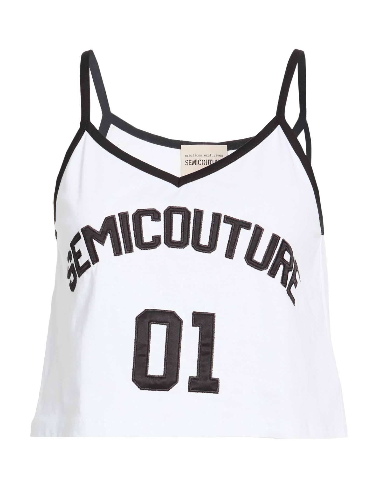 SEMICOUTURE Top Damen Weiß von SEMICOUTURE