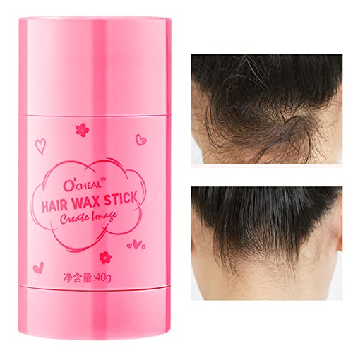 Haarwachs Stick,Hair Wax Stick,Wachs-Stick für Haare,Styling Haar Wachs,Wachsstab für Haar,Wachs-Stick für Haare Perücken Rand Kontrolle Slick,Haar Wachs Frisur Gel Stick,Styling Wax Stick,40g von SEMINISMAR