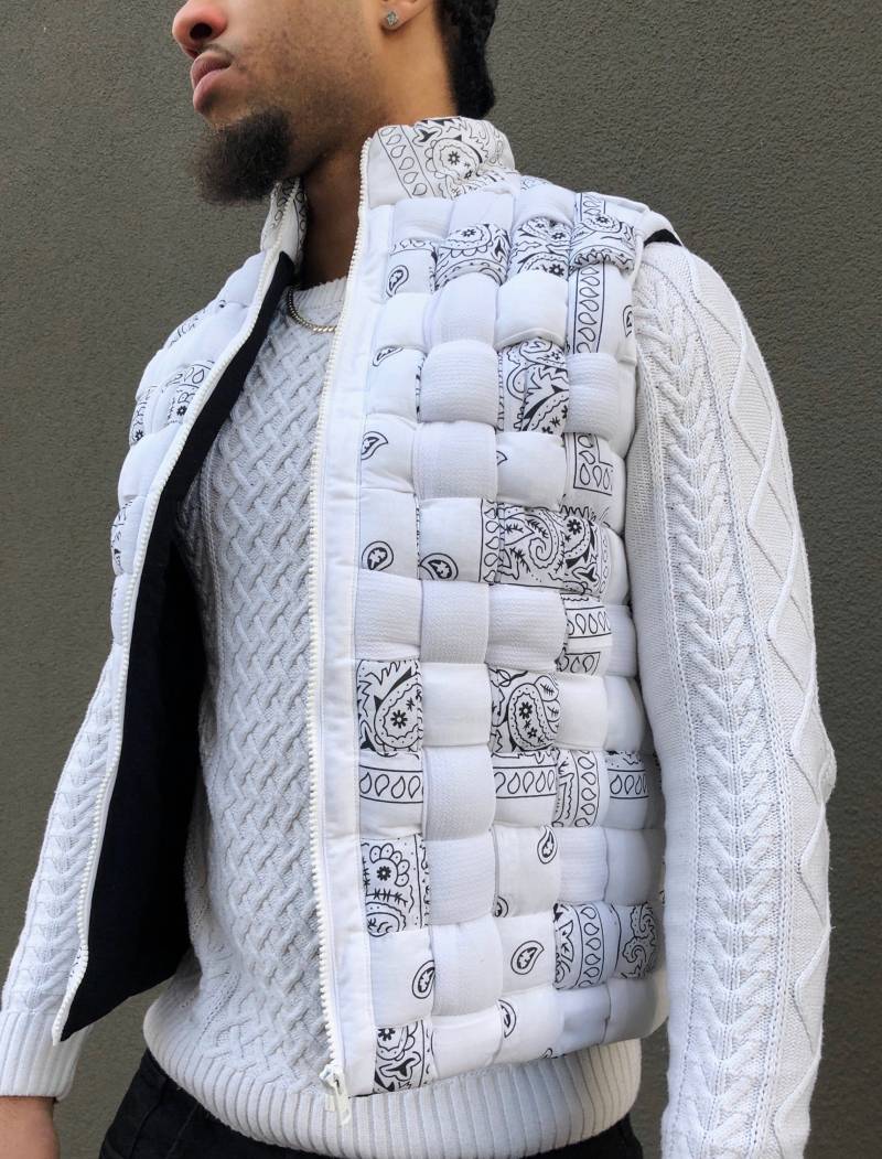 Bandana Puffer Vest von SEMOKOde
