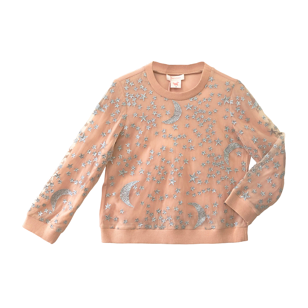 Nojoum Sweatshirt - Pink - SEMSEM - Girls' Sweaters von SEMSEM