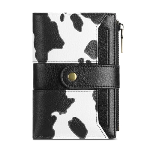 SENDEFN Geldbörse Damen, Geldbeutel Damen Leder mit RFID-Schutz Portemonnaie Damen Vielen Fächern mit 20 Kartenfächer und Zipper Münzfach von SENDEFN