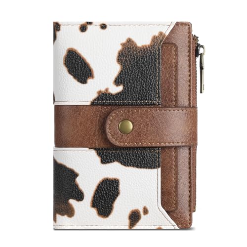 SENDEFN Geldbörse Damen, Geldbeutel Damen Leder mit RFID-Schutz Portemonnaie Damen Vielen Fächern mit 20 Kartenfächer und Zipper Münzfach von SENDEFN