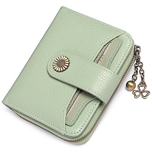 SENDEFN Geldbörse Damen Klein,Geldbeutel Frauen Echtes Leder,mit Münzfach Kleines Zipper Brieftasche Kartenhalter mit RFID Blocker SENDEFN Geldbörse Damen Klein,Geldbeutel Frauen Echtes Leder,mit Münzfach Kleines Zipper Brieftasche Kartenhalter mit RFID Blocker von SENDEFN