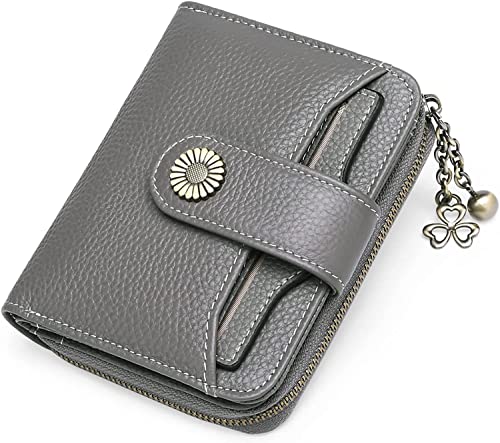 SENDEFN Geldbörse Damen Klein,Geldbeutel Frauen Veganes Leder,mit Münzfach Kleines Zipper Brieftasche Kartenhalter mit RFID Blocker von SENDEFN