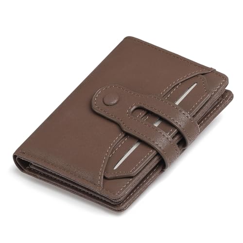 SENDEFN Geldbörse Herren Portmonee Herren mit RFID Schutz Geldbeutel Herren mit 13 Kartenetui & Münzfach Portemonnaie Herren Leder von SENDEFN