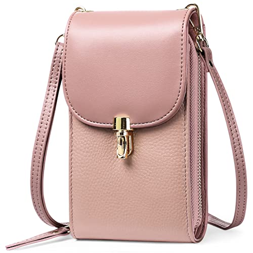 SENDEFN Handytasche zum Umhängen Damen, Reißverschluss Crossbody Handy Schultertasche mit 7 Kartenfächern, Umhängetasche mit Verstellbar Abnehmbar Schultergurt Passt Handy unter 6,5 Inch von SENDEFN