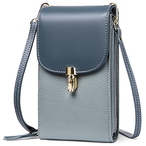 SENDEFN Handytasche zum Umhängen Damen, Reißverschluss Crossbody Handy Schultertasche mit 7 Kartenfächern, Umhängetasche mit Verstellbar Abnehmbar Schultergurt Passt Handy unter 6,5 Inch von SENDEFN