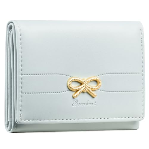 SENDEFN Geldbörse Damen, Trifold Kleines Portemonnaie Damen, Kleine Geldbeutel mit RFID Blockierung, Portmonee mit 7 Kartenfächern und 1 ID Fenster von SENDEFN