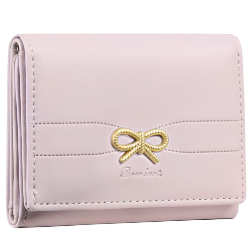 SENDEFN Geldbörse Damen, Trifold Kleines Portemonnaie Damen, Kleine Geldbeutel mit RFID Blockierung, Portmonee mit 7 Kartenfächern und 1 ID Fenster von SENDEFN