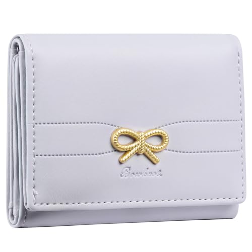 SENDEFN Geldbörse Damen, Trifold Kleines Portemonnaie Damen, Kleine Geldbeutel mit RFID Blockierung, Portmonee mit 7 Kartenfächern und 1 ID Fenster von SENDEFN