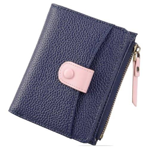 SENDEFN Geldbeutel Damen Klein, Geldbörse Damen mit RFID Blockierung, Portemonnaie Mini mit Zipper Münzfach von SENDEFN