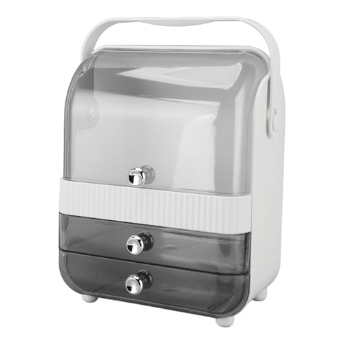 SENECESLI Make -up -Organizer, Kosmetische Display Hülle Staubdestellter Deckel Raum Sparen Multifunktional für Eitelkeit (S) von SENECESLI