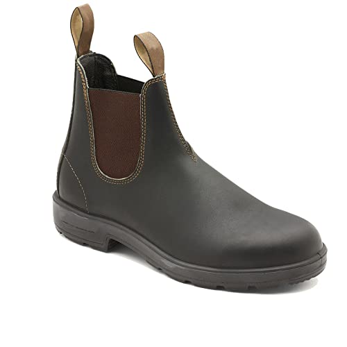 SENELK Elegante Boots Herren Vintage Boots Westlich Wasserdicht Chelsea Derby Stiefel Stiefeletten,C,41 EU von SENELK
