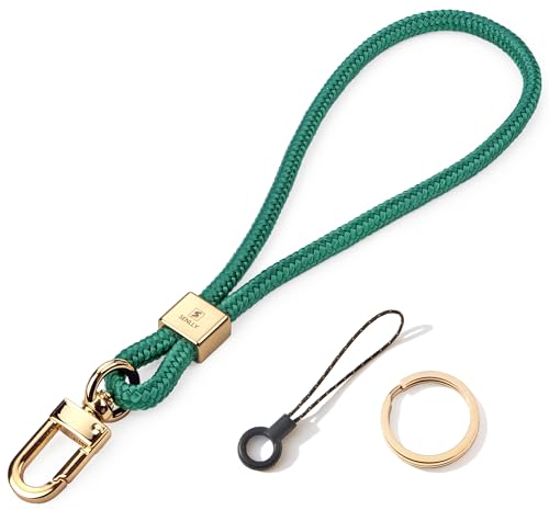 SENLLY Armband Schlüsselanhänger Kurz, Originellem Minimalistisch Design Schlüsselband für Schlüssel von SENLLY
