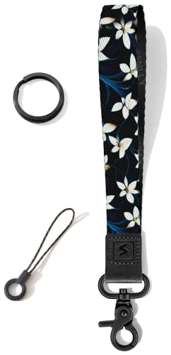 SENLLY Armband Schlüsselanhänger Kurz, Originellem Musterdesign Schlüsselband für Schlüssel von SENLLY