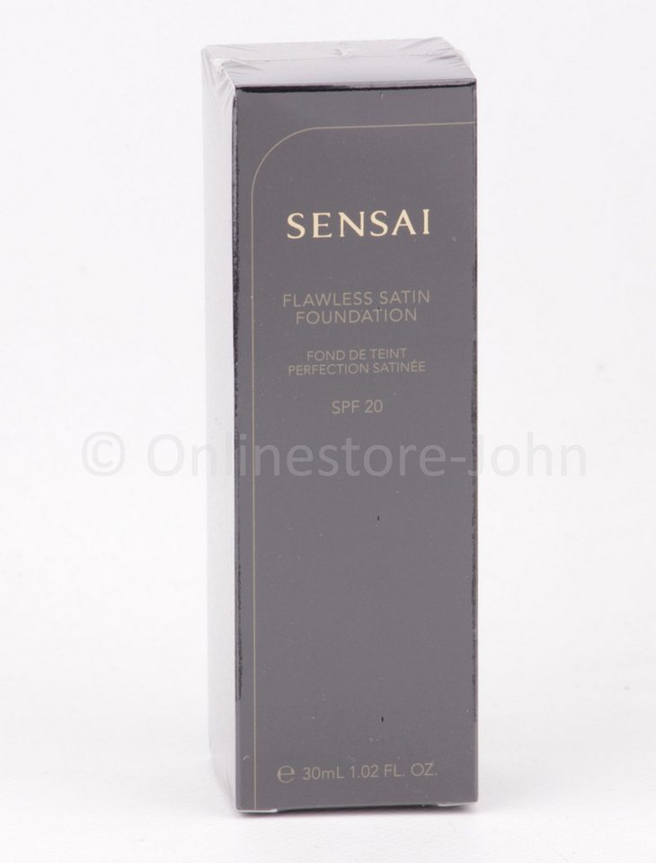 SENSAI Foundation Flawless Satin Foundation 30ml SPF 20 - FS204 Honey Beige von SENSAI